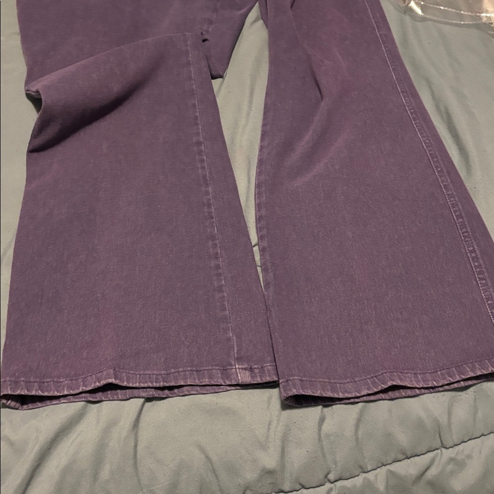 Coldwater Creek Purple Denim Jeans, Size 16P - Picture 11 of 11